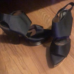 Black Marni Platform Heels